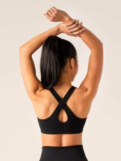 Women Ryderwear Sports Bras|Womens Seamless | Circuit Rib eae port Bra