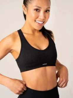 Women Ryderwear Sports Bras|Womens Seamless | Circuit Rib eae port Bra