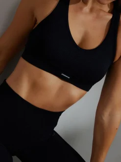 Women Ryderwear Sports Bras|Womens Seamless | Circuit Rib eae port Bra