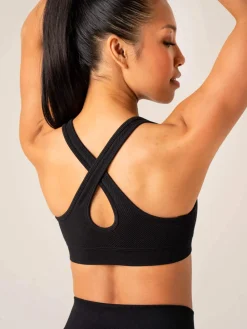 Women Ryderwear Sports Bras|Womens Seamless | Circuit Rib eae port Bra