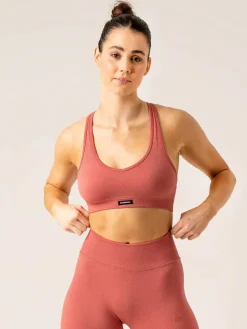 Women Ryderwear Sports Bras|Womens Seamless | Circuit Rib eae port Bra