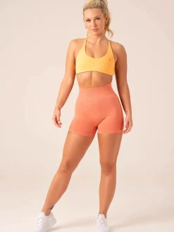 Women Ryderwear Gym Shorts|Invisible Scrunch | Evove eae hort