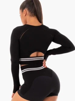 Women Ryderwear Tops|Womens Seamless | Freetye eae ong eeve Crop