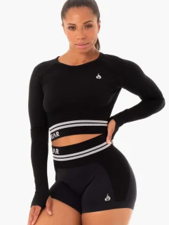 Women Ryderwear Tops|Womens Seamless | Freetye eae ong eeve Crop