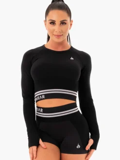 Women Ryderwear Tops|Womens Seamless | Freetye eae ong eeve Crop