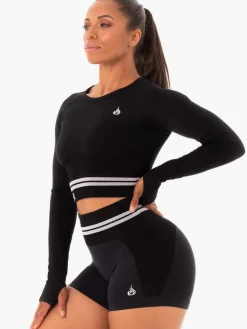 Women Ryderwear Tops|Womens Seamless | Freetye eae ong eeve Crop