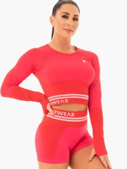 Women Ryderwear Tops|Womens Seamless | Freetye eae ong eeve Crop