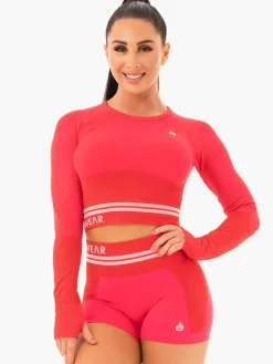 Women Ryderwear Tops|Womens Seamless | Freetye eae ong eeve Crop