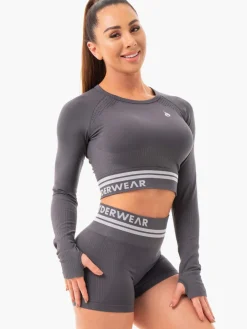 Women Ryderwear Tops|Womens Seamless | Freetye eae ong eeve Crop