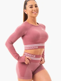 Women Ryderwear Tops|Womens Seamless | Freetye eae ong eeve Crop