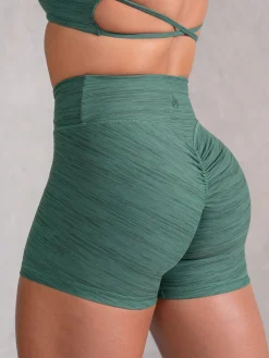 Women Ryderwear Gym Shorts|Scrunch Bum | Icon Cro Over crunch hort
