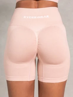 Women Ryderwear Gym Shorts|Invisible Scrunch | ift BB crunch eae hort