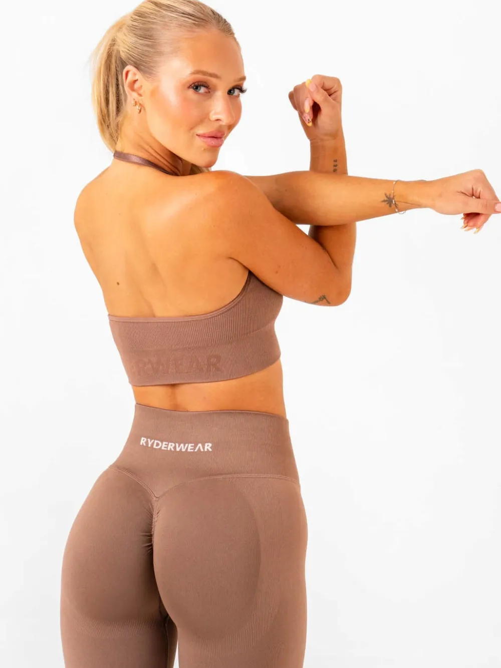 Women Ryderwear Lift Seamless|Sports Bras | ift Rib eae Hater port Bra