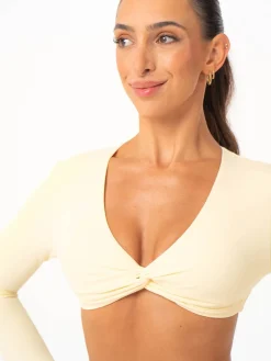 Women Ryderwear Nkd|Tops | NKD Knot ong eeve Top