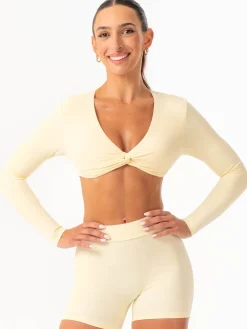 Women Ryderwear Nkd|Tops | NKD Knot ong eeve Top