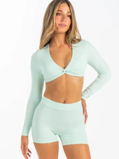 Women Ryderwear Nkd|Tops | NKD Knot ong eeve Top