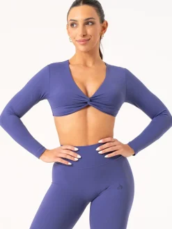 Women Ryderwear Nkd|Tops | NKD Knot ong eeve Top