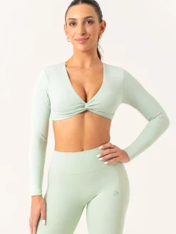 Women Ryderwear Nkd|Tops | NKD Knot ong eeve Top