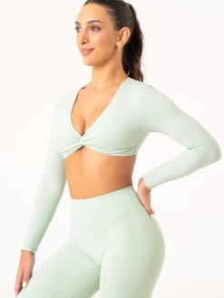 Women Ryderwear Nkd|Tops | NKD Knot ong eeve Top