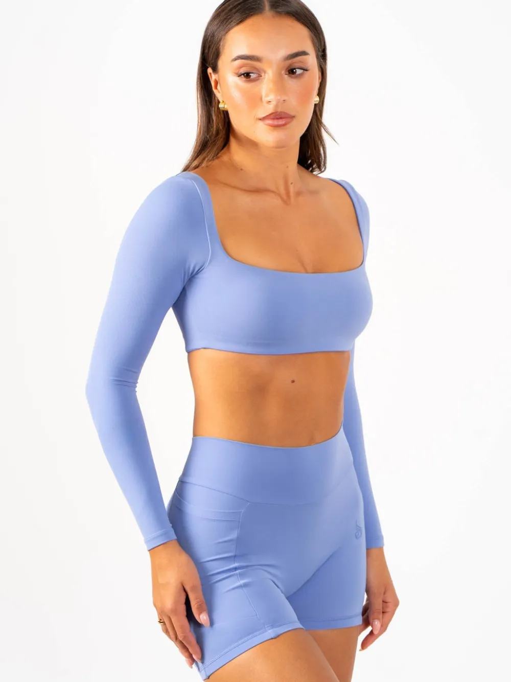 Women Ryderwear Gym Shorts|Nkd | NKD quare Neck Top