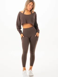 Women Ryderwear Nkd|Leggings | NKD V crunch Pocket egging