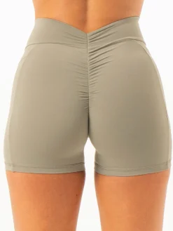 Women Ryderwear Gym Shorts|Nkd | NKD V crunch Pocket hort