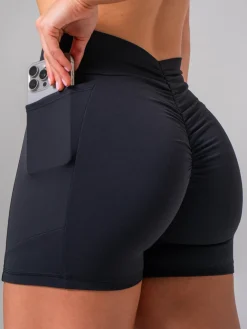 Women Ryderwear Gym Shorts|Nkd | NKD V crunch Pocket hort