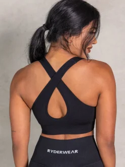 Women Ryderwear Sports Bras|Womens Seamless | NRG eae coop Neck port Bra