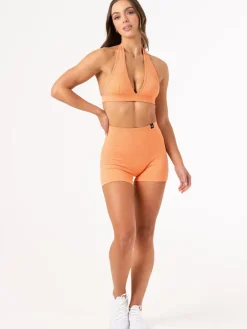 Women Ryderwear Gym Shorts|Womens Seamless | Rib crunch eae hort
