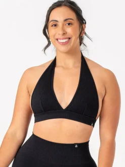 Women Ryderwear Sports Bras|Womens Seamless | Rib eae Hater port Bra