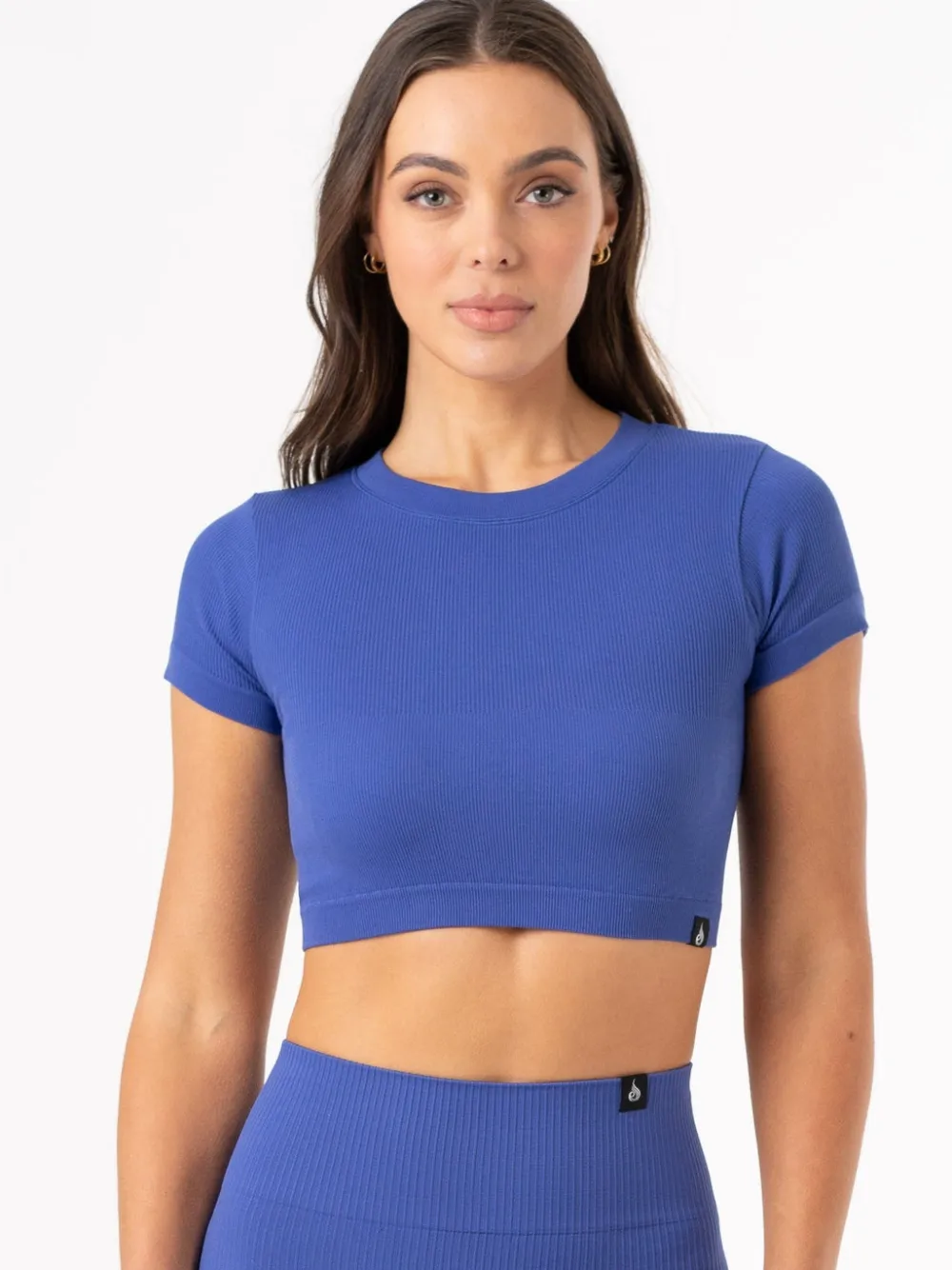 Women Ryderwear Tops|Womens Seamless | Rib eae T-hirt