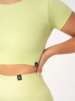 Women Ryderwear Tops|Womens Seamless | Rib eae T-hirt