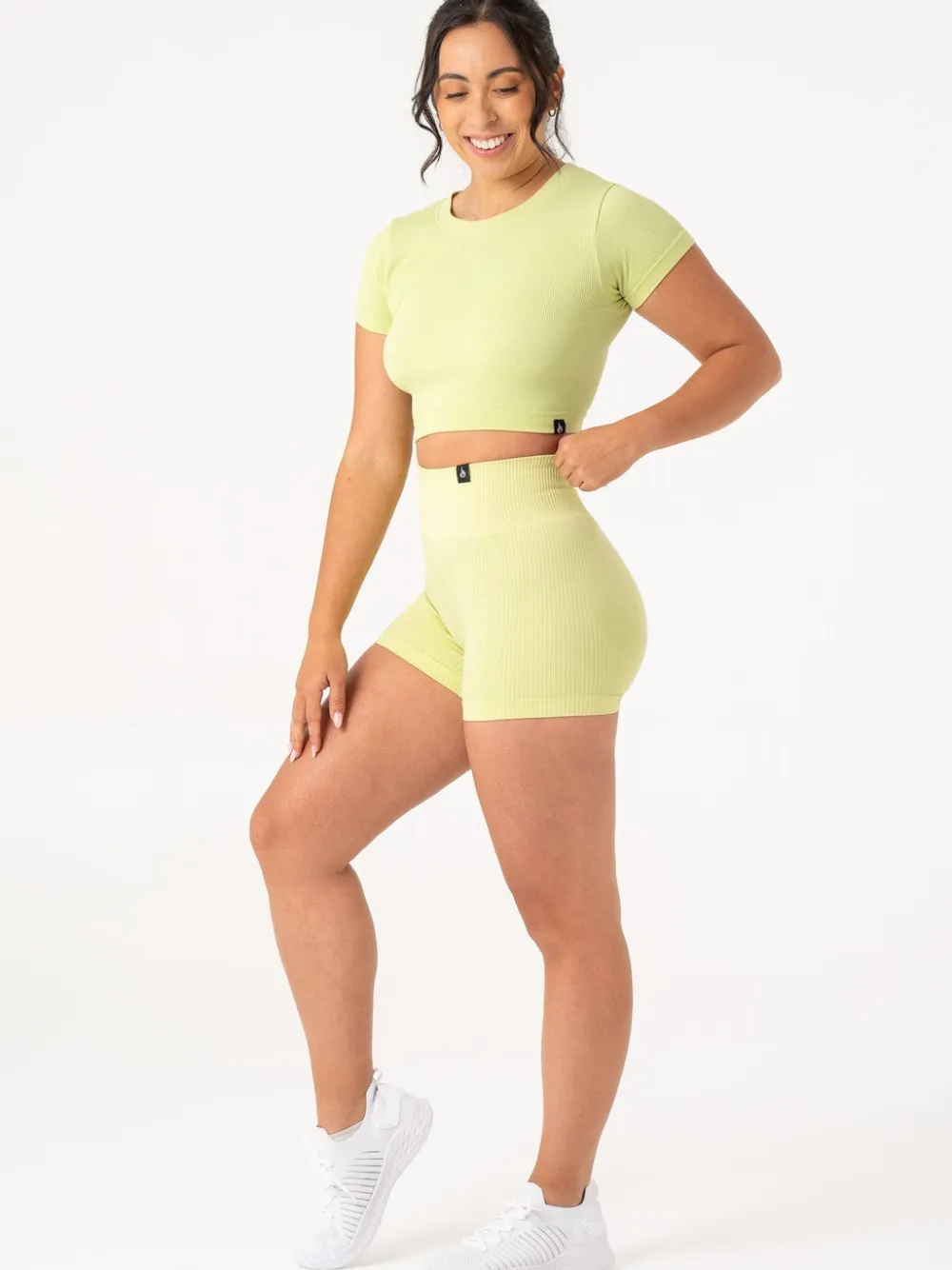 Women Ryderwear Tops|Womens Seamless | Rib eae T-hirt