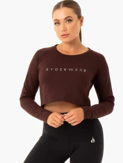 Women Ryderwear Tops|Jackets & Sweaters | tape Cropped weater