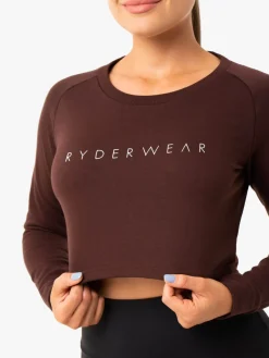 Women Ryderwear Tops|Jackets & Sweaters | tape Cropped weater