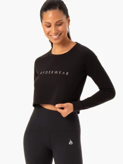Women Ryderwear Tops|Jackets & Sweaters | tape Cropped weater
