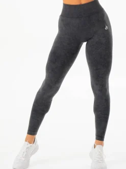 Women Ryderwear Leggings|Stonewash Seamless | tonewah crunch eae egging