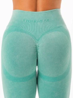 Women Ryderwear Leggings|Stonewash Seamless | tonewah crunch eae egging