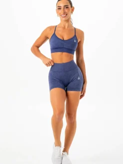Women Ryderwear Gym Shorts|Stonewash Seamless | tonewah crunch eae hort