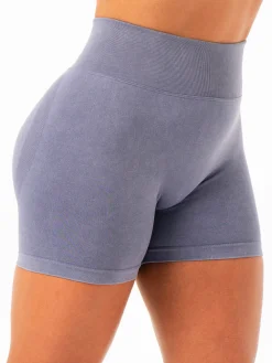 Women Ryderwear Gym Shorts|Stonewash Seamless | tonewah crunch eae hort