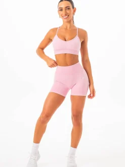 Women Ryderwear Gym Shorts|Stonewash Seamless | tonewah crunch eae hort