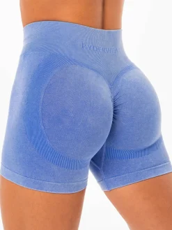 Women Ryderwear Gym Shorts|Stonewash Seamless | tonewah crunch eae hort