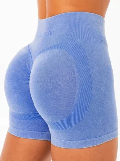 Women Ryderwear Gym Shorts|Stonewash Seamless | tonewah crunch eae hort