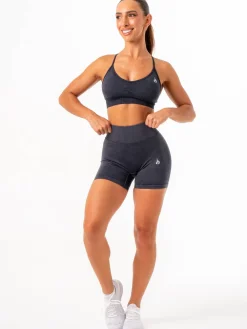 Women Ryderwear Gym Shorts|Stonewash Seamless | tonewah crunch eae hort
