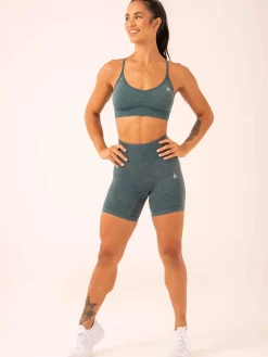 Women Ryderwear Gym Shorts|Stonewash Seamless | tonewah crunch eae hort