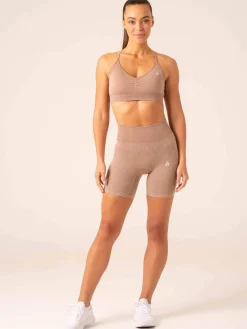 Women Ryderwear Gym Shorts|Stonewash Seamless | tonewah crunch eae hort