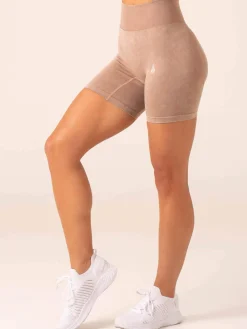 Women Ryderwear Gym Shorts|Stonewash Seamless | tonewah crunch eae hort