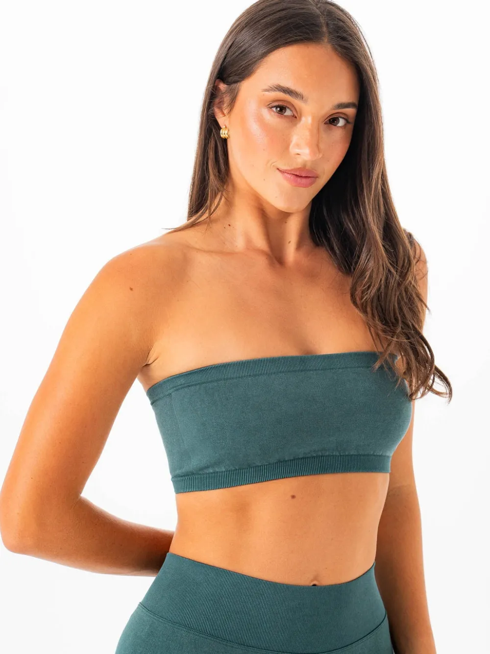Women Ryderwear Sports Bras|Stonewash Seamless | tonewah eae Bandeau