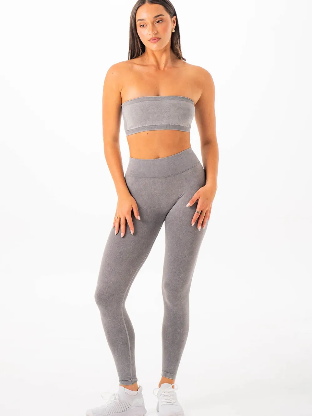 Women Ryderwear Sports Bras|Stonewash Seamless | tonewah eae Bandeau