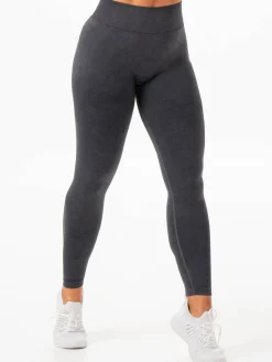 Women Ryderwear Leggings|Stonewash Seamless | tonewah eae V Back egging